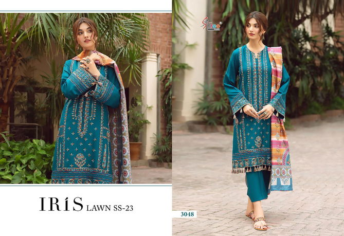 Iris Lawn Ss 23 By Shree 3044-3050 Pakistani Suit Catalog